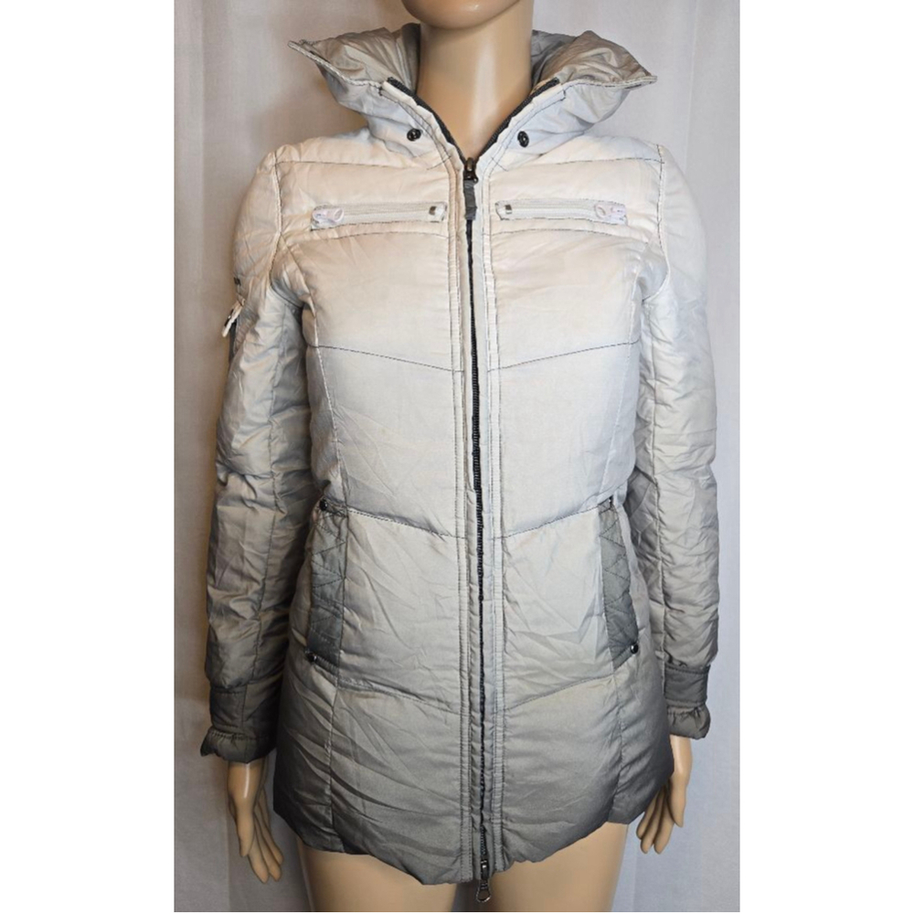 Chevignon Puffer Jacket | Winter | Women | Gray | Size XS